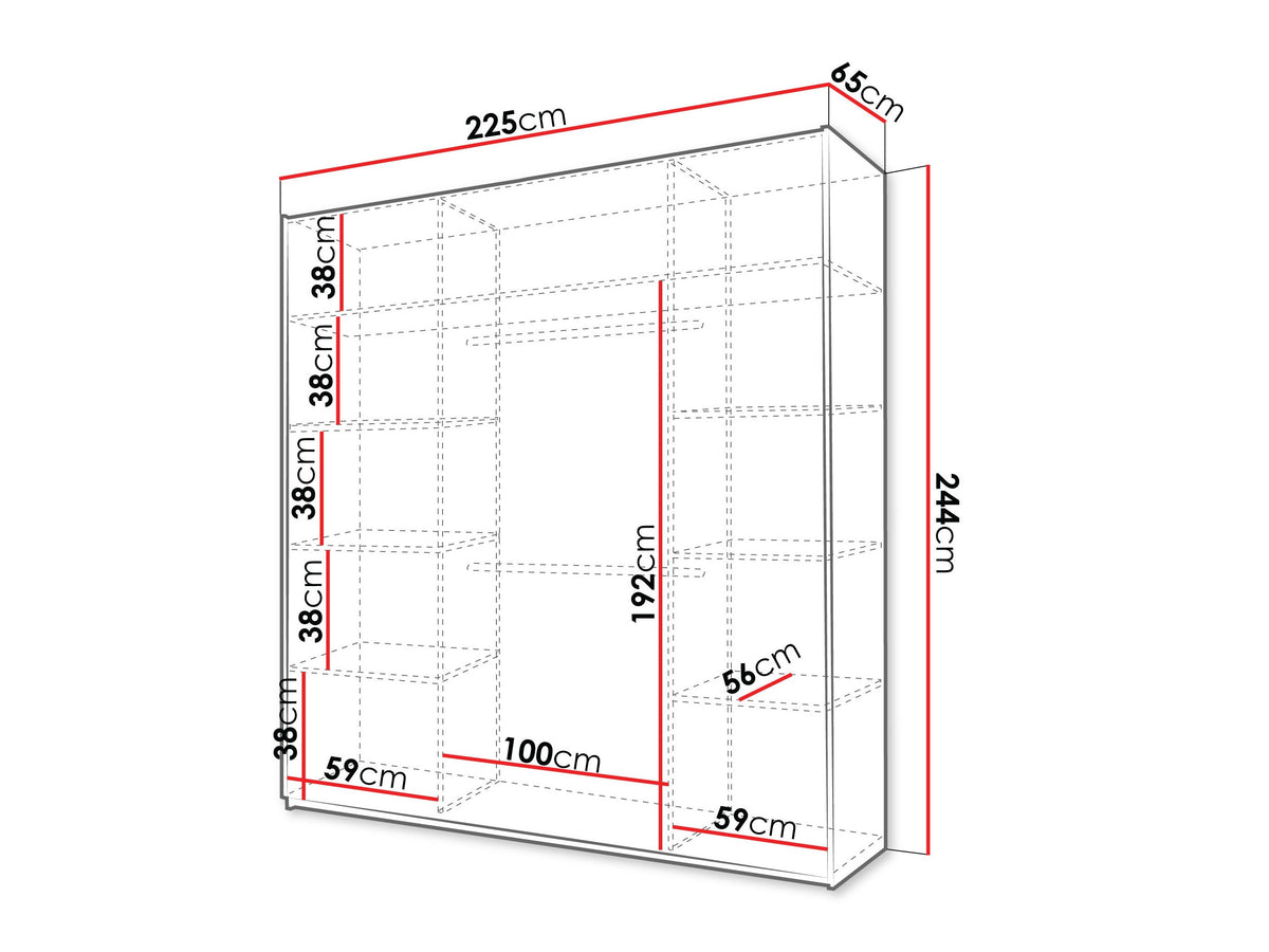 Skapis 147042 5025096