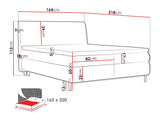 Kontinentālā gulta 678827 5036791