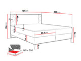Kontinentālā gulta 640907 5048541