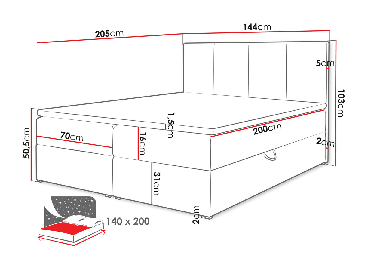 Kontinentālā gulta 263501 5048698