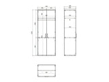 Skapis 680148