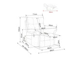 Atpūtas krēsls reglainer 680695