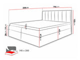 Kontinentālā gulta 110101 5077090