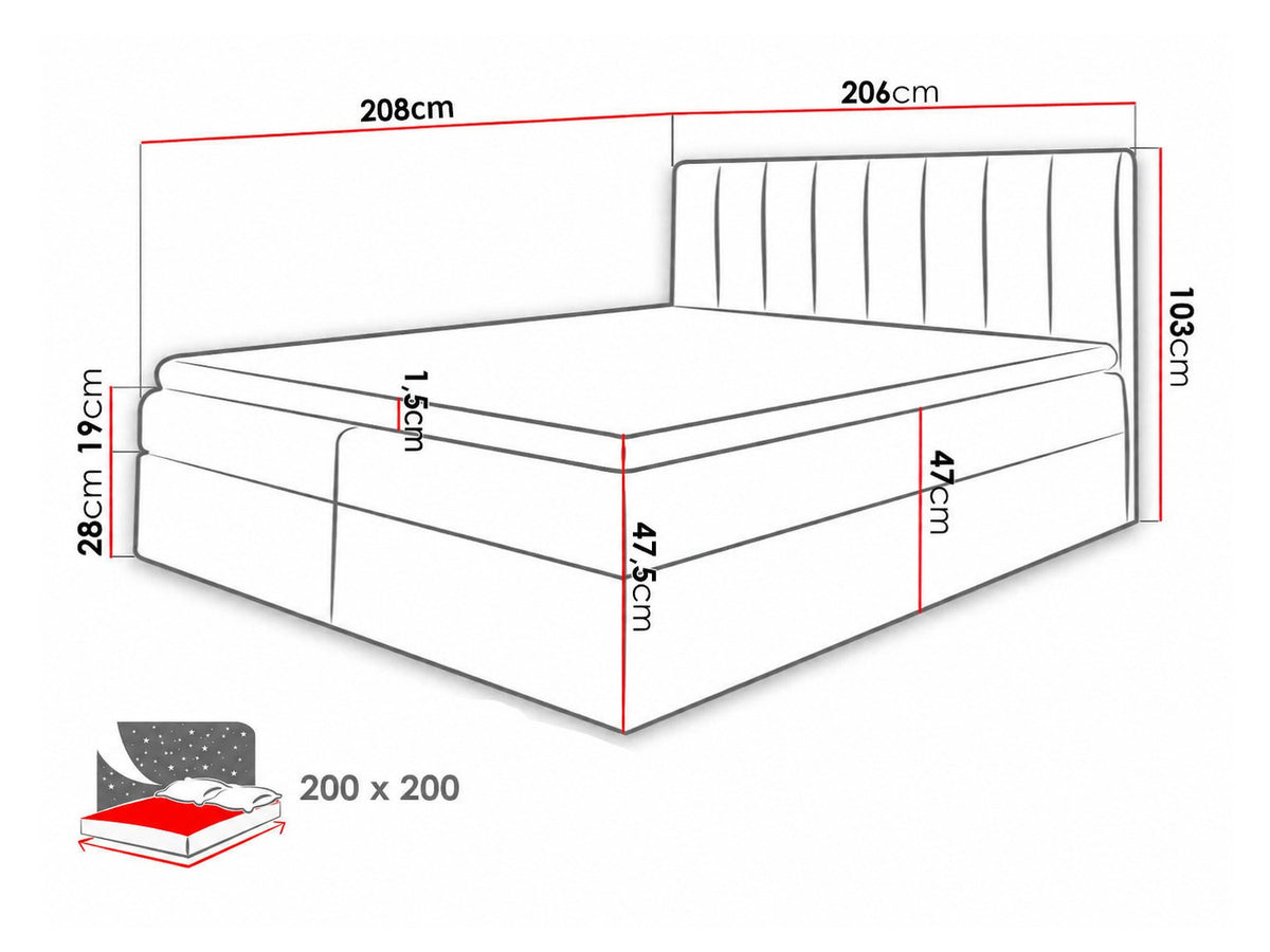 Kontinentālā gulta 110101 5077104