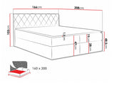 Kontinentālā gulta 115264 5080122