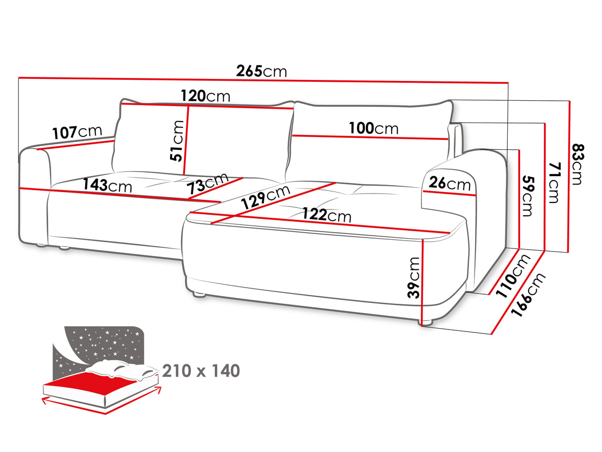 Stūra dīvāns 683147