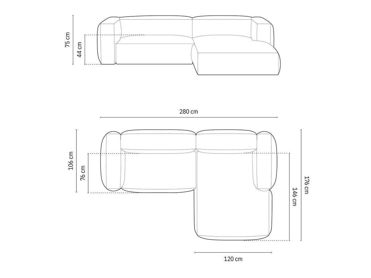 Moduļu stūra dīvāns 579810