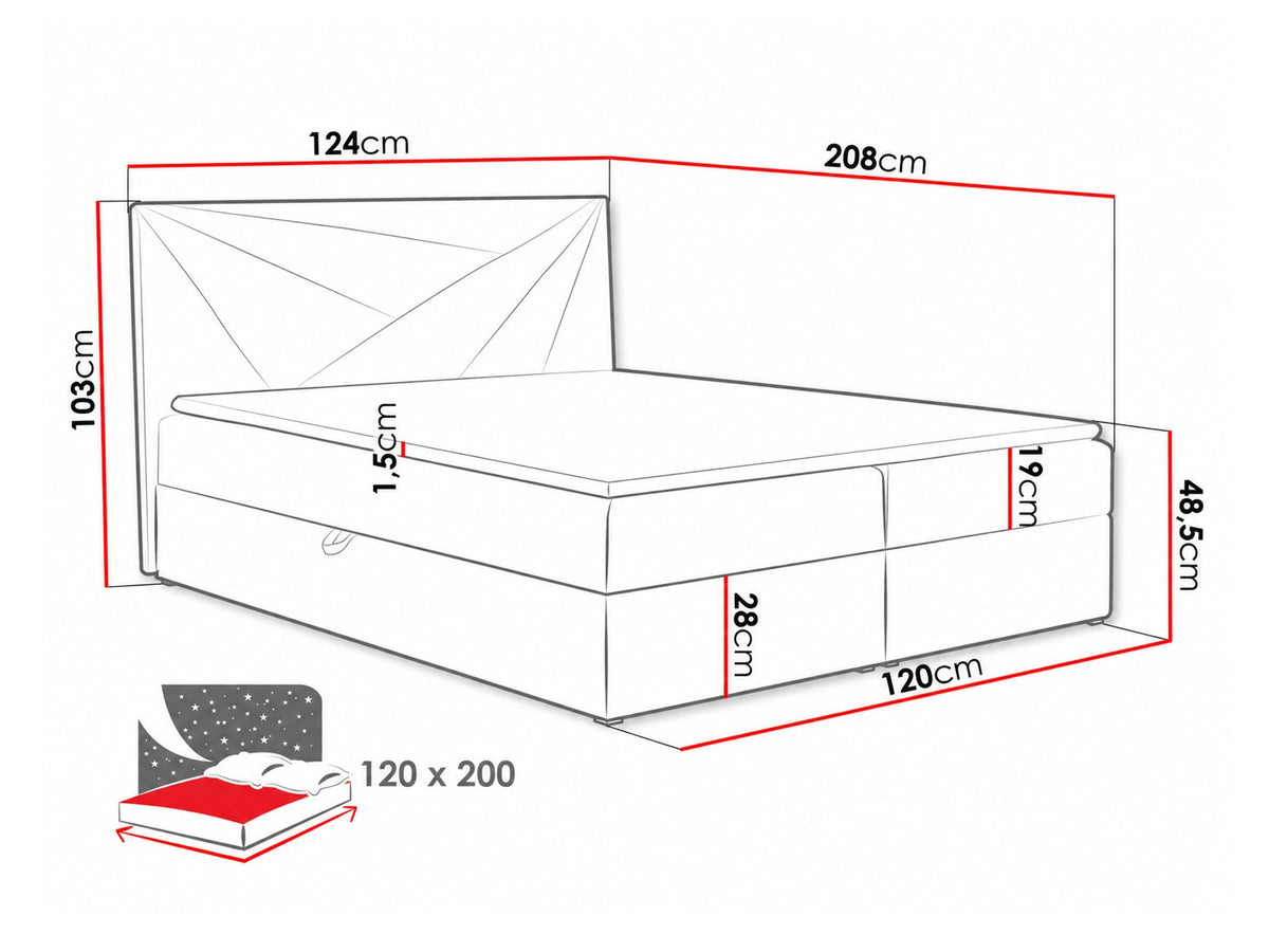 Kontinentālā gulta 262916 5127539