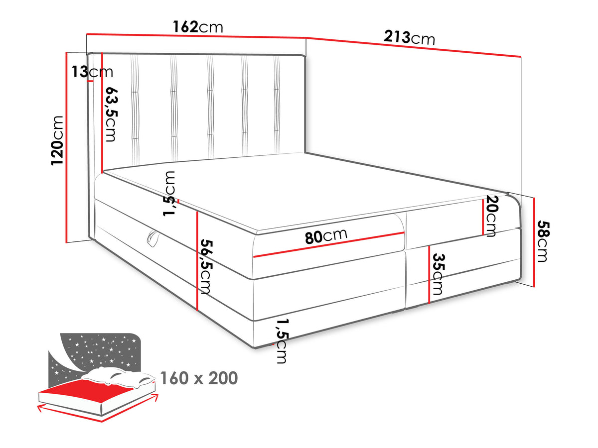 Kontinentālā gulta 233823 5146425