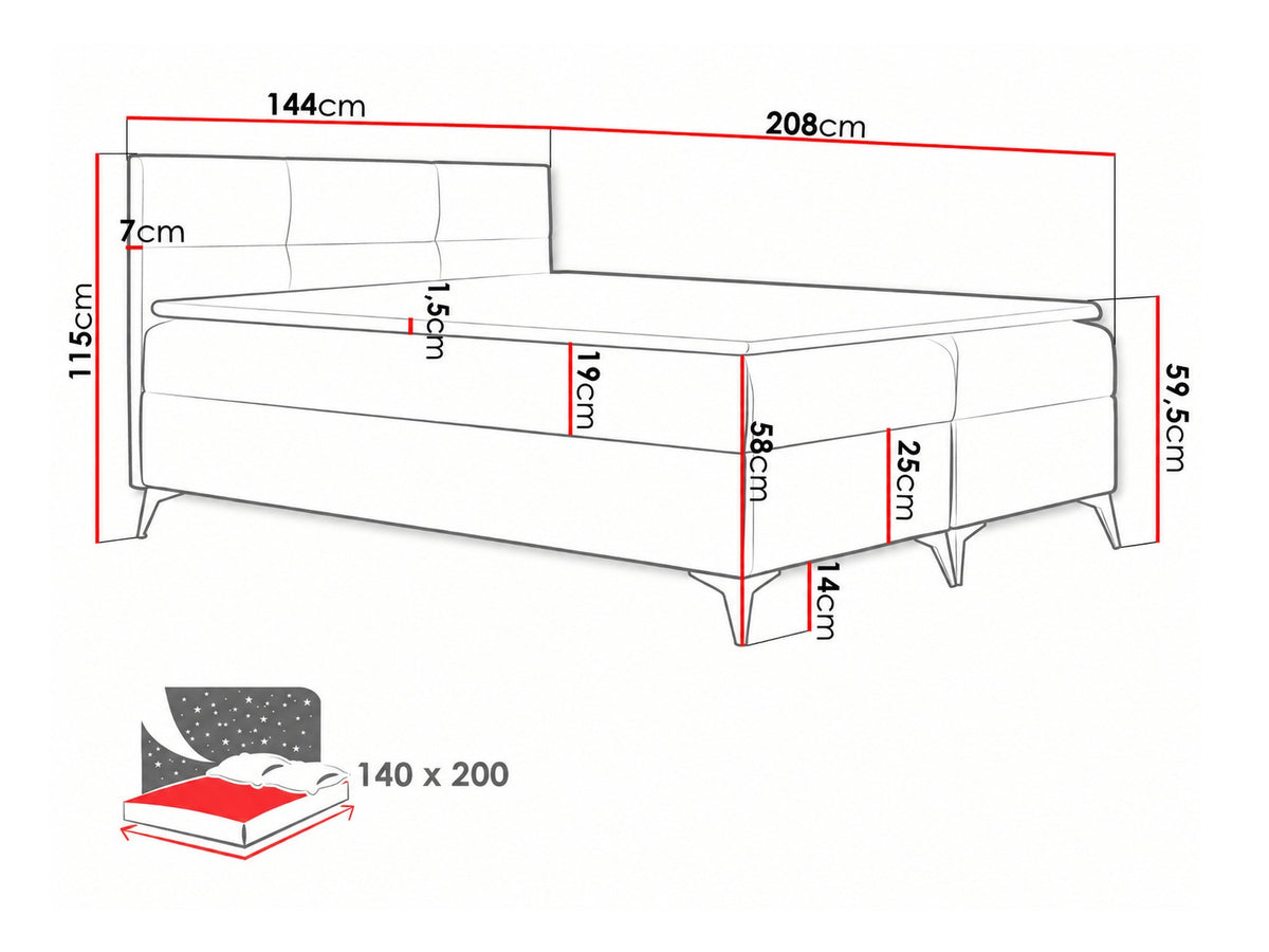Kontinentālā gulta 210906 5166215