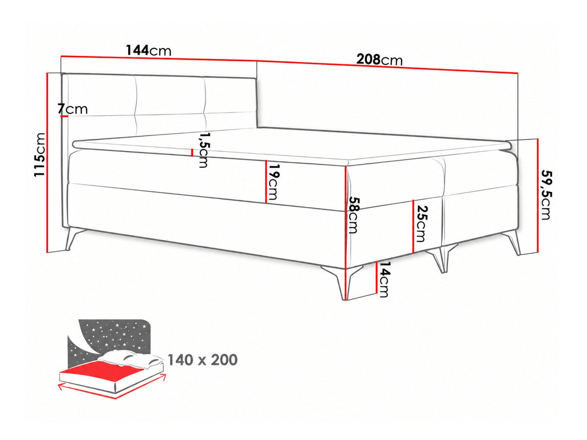 Kontinentālā gulta 210906 5166228