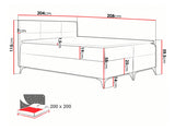 Kontinentālā gulta 210906 5166392