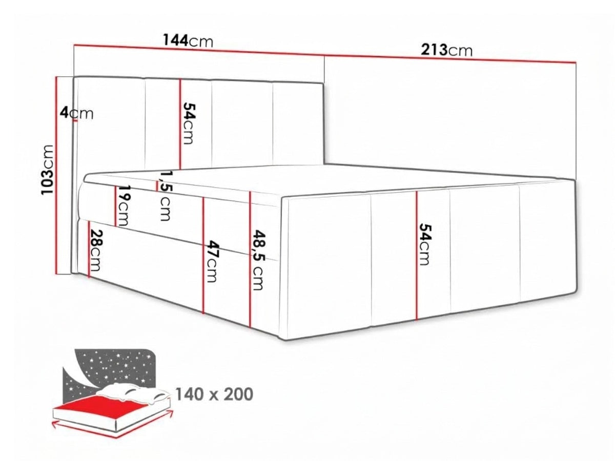 Kontinentālā gulta 375953 5167620