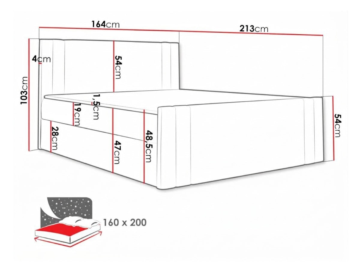 Kontinentālā gulta 405023 5168304