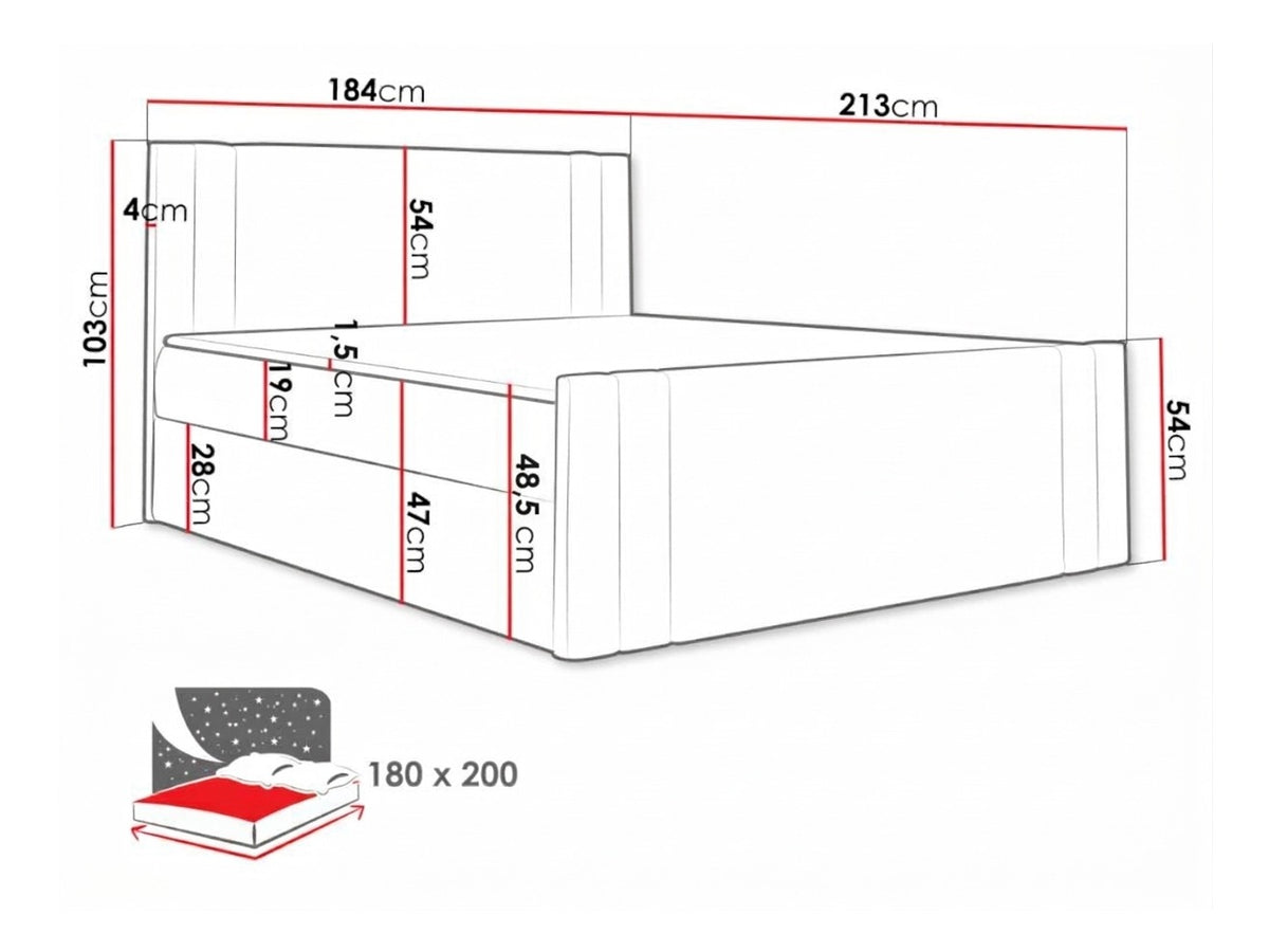 Kontinentālā gulta 405023 5168362